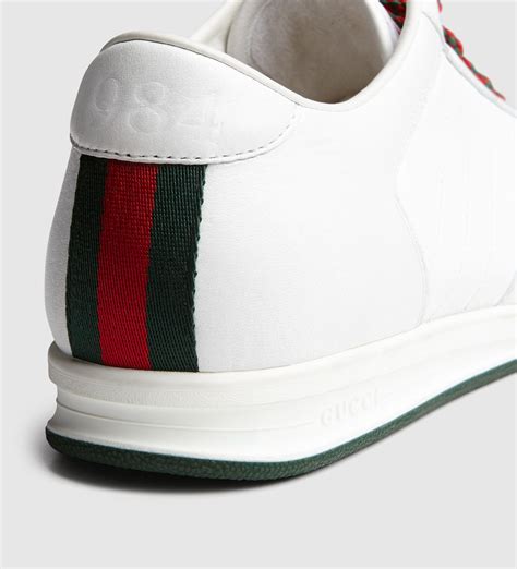 gucci sneaker retro|1984 anniversary gucci classic sneakers.